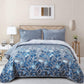 Nostalgic Quilted coverlet and pillowcovers set: Classic and Timeless-Queen