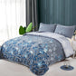 Nostalgic Quilted coverlet and pillowcovers set: Classic and Timeless-Queen