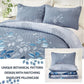 Nostalgic Quilted coverlet and pillowcovers set: Classic and Timeless-Queen
