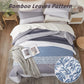 Ornate Quilted Bedspread and Pillowcases Set: Beautifully Crafted for Luxury-Queen