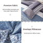 Ornate Quilted Bedspread and Pillowcases Set: Beautifully Crafted for Luxury-Queen