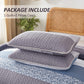 Ornate Quilted Bedspread and Pillowcases Set: Beautifully Crafted for Luxury-Queen