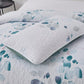 Refreshing Quilted bedspread and pillowcovers set: Cool and Inviting-Queen