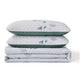 Refreshing Quilted bedspread and pillowcovers set: Cool and Inviting-Queen