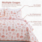 Sleek Quilted Bedspread and Pillowcases Set: Contemporary Style and Comfort-Queen