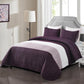 Radiant Quilted coverlet and pillowcovers set: Brighten Any Room-Queen