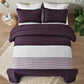 Radiant Quilted coverlet and pillowcovers set: Brighten Any Room-Queen