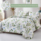 Fancy Quilted coverlet and pillowcovers set: Stylish Bedroom Update-Queen