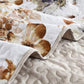 Zen Quilted bedspread and pillowcovers set: Find Your Inner Peace-Queen