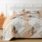 Transcendent Quilted bedspread and pillowcovers set: Elevated Comfort-Queen