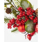 Berry Ball Half Wreath 35cm