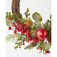 Berry Ball Half Wreath 40cm