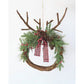 Deer Antler Wreath 56 X 74cm