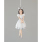 Stories Ornaments White Set Of 4 10.5cm