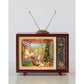 Xmas Tv Music Box 17cm