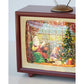 Xmas Tv Music Box 17cm