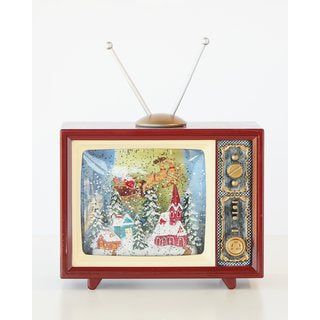 Xmas Tv Music Box Takeoff 17cm