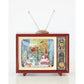 Xmas Tv Music Box Takeoff 17cm