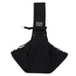 black Pet Carrier Sling Bag for Small Dogs and Cats - Up to 15kg