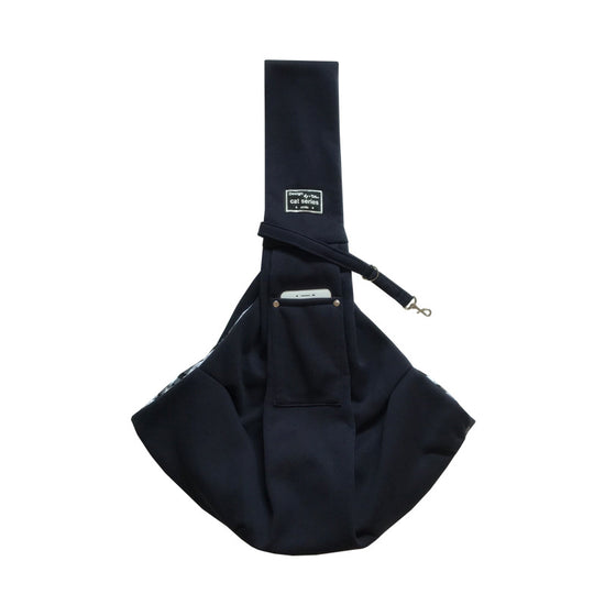 Dark Blue Pet Carrier Sling Bag for Small Dogs and Cats - Up to 15kg