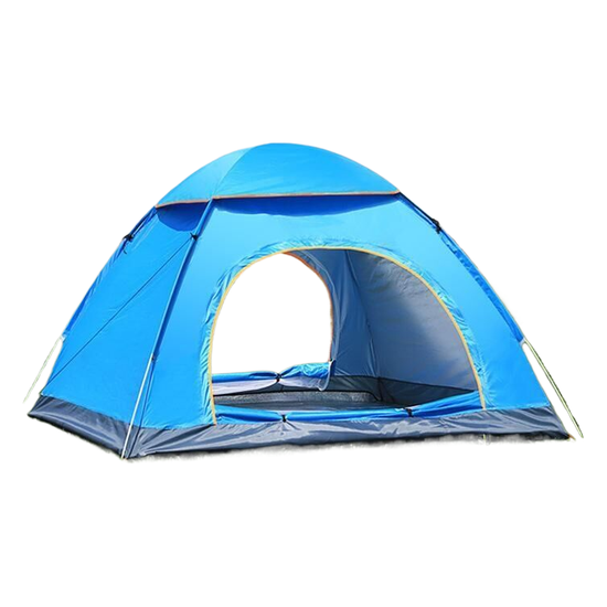 1-2 people a single door blue tent, 200*140*110cm