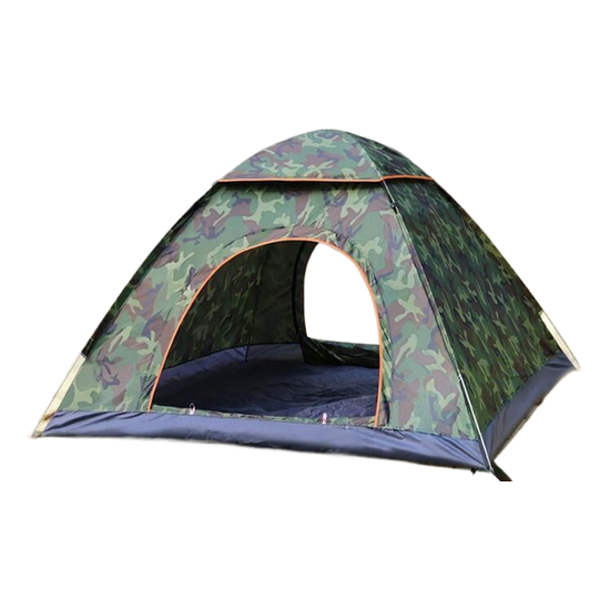 2-4 people Double door tent 200 * 150 * 110cm