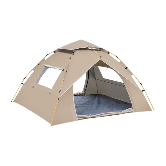 Single layer tent for 3 to 4 people: 210*200*135cm