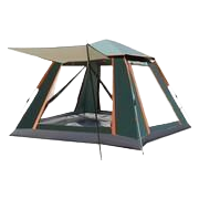 Double-layer tent - Size: 240x210x135cm, charming and sturdy for outdoor excursions