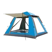 Tent with a straight door - Small size (210x210x140cm), stylish and practical for outdoor use