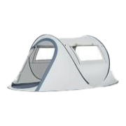 Double layered hexagonal silver rubber tent Small: 240 * 240 * 130cm