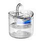 Beginner Version Pet Water Fountain with USB Interface (Excluding Plug) and Filter Set – Transparent Design