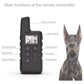 Wireless Dog Training Collar with Remote -500-Yard Range,Waterproof,Rechargeable,Adjustable for Small and Large Dogs