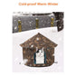 Outdoor Waterproof Cat House - Insulated, Weatherproof, Warm Shelter for Cats, Ideal for Winter Protection, Size: M 40*41cm