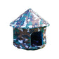 Outdoor Waterproof Cat House - Insulated, Weatherproof, Warm Shelter for Cats, Ideal for Winter Protection, Size: M 40*41cm