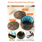 Outdoor Waterproof Cat House - Insulated, Weatherproof, Warm Shelter for Cats, Ideal for Winter Protection, Size: M 40*41cm