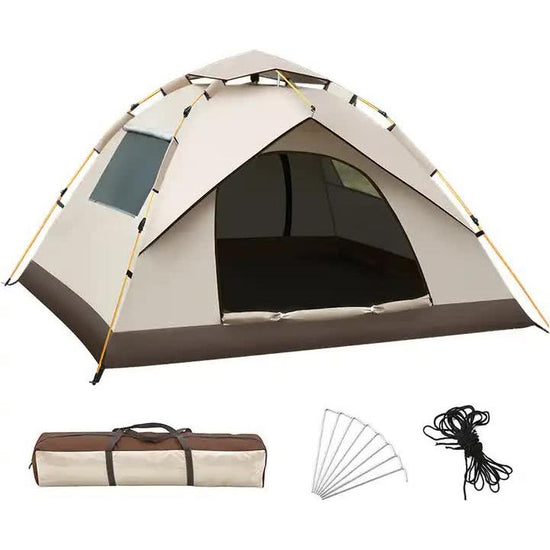 Outdoor Family Instant Ultralight Portable Folding Popup Waterproof Oxford Fiberglass Automatic Tent For Camping Events for 1-2 people