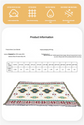 2pcs pack set 180*130cm Bohemian Picnic Blanket, Waterproof Camping Blanket, Outdoor Rug for Camping, Picnic, Beach