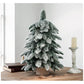 55cm Frosted Mini Christmas Tree – Snow-Covered Indoor Holiday Decoration