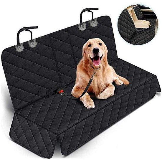 Universal Waterproof Dog Car Seat Cover with Non-Slip Backing - Pet Travel Protection Mat