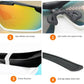 Multifunctional Cycling Glasses - Windproof and UV Protection Sports Eyewear  Black