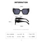 Bold Oversized Black Frame Sunglasses | UV400 Designer Fashion Shades