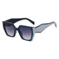 Bold Oversized Blue Frame Sunglasses | UV400 Designer Fashion Shades