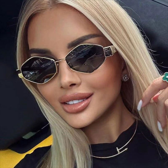 Chic Geometric Sunglasses Women&