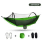 Outdoor Camping Hammock with Mosquito Net - 240x100cm Lightweight Portable Hammock Single