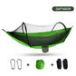 Outdoor Camping Hammock with Mosquito Net - Lightweight 260x140cm, Portable Travel & Hiking Gear Green