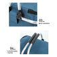 Insulated Picnic Basket with Aluminum Frame - Portable Collapsible Cooler Bag 18L 40*20*23cm(Green Leaf)