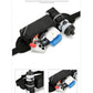 Water-Resistant Running Waist Pack with Bottle Holder - Adjustable Fitness Belt for Men