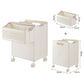 Foldable Laundry Basket with Wheels - Portable Rolling Hamper for Home Use,Storage laundry basket combination 33*28*48cm Cream Yellow