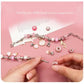 DIY Charm Bracelet Making Kit - Colorful Beads and Charms Set with Storage Box(66PCS)