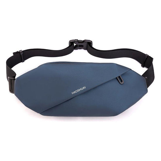 Versatile Crossbody/Fanny Pack for Men - Lightweight and Large Capacity (Blue)
